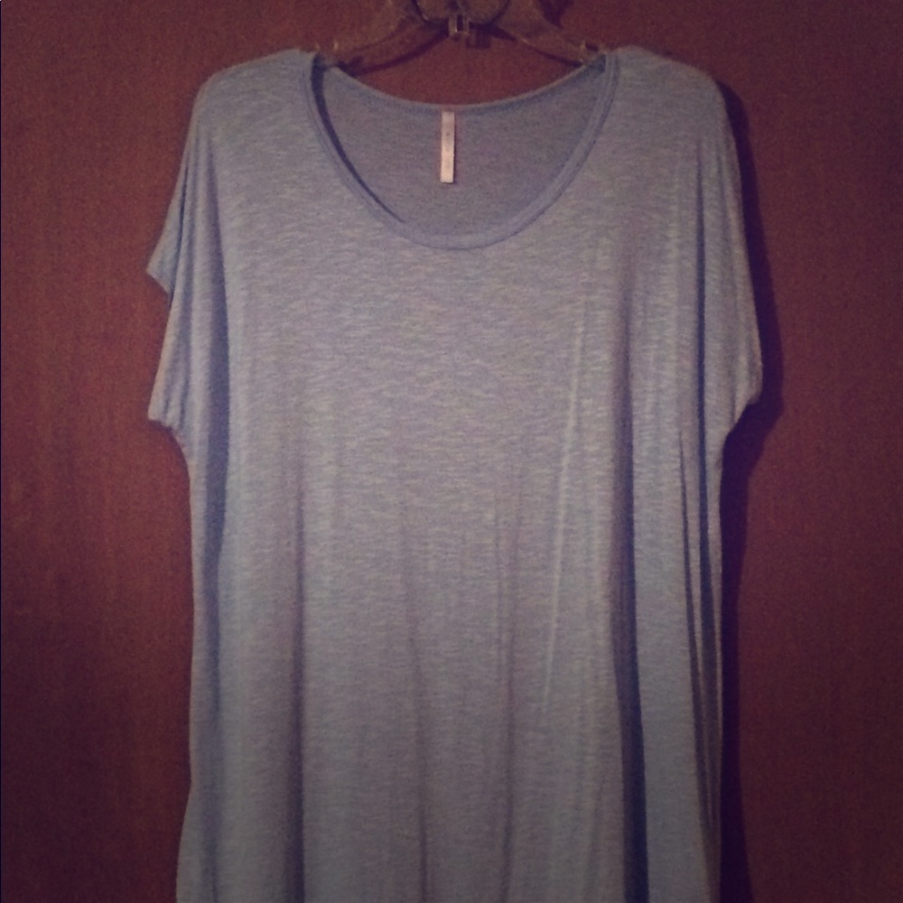 XL light blue tunic